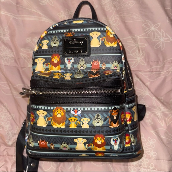 Loungefly Disney the lion king tribal chibi mini backpack - Picture 2 of 6